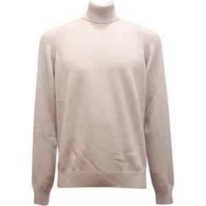 Paolo Pecora, Heren, Truien, Grijs, Maat: XL Wol,