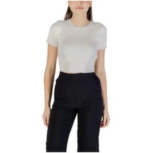 Jacqueline de Yong, Dames, Tops, Wit, Maat: XL Viscose,