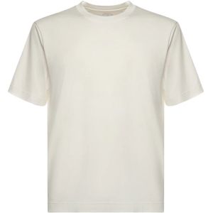 Eleventy, Heren, Tops, Wit, Maat: M Katoen,