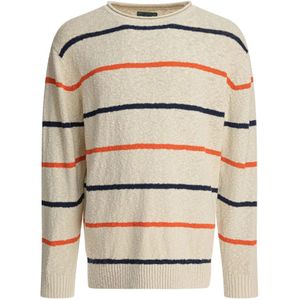 Beams Plus, Heren, Truien, Veelkleurig, Maat: L Katoen,