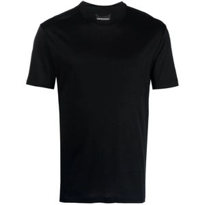 Emporio Armani, Heren, Tops, Zwart, Maat: 2XL