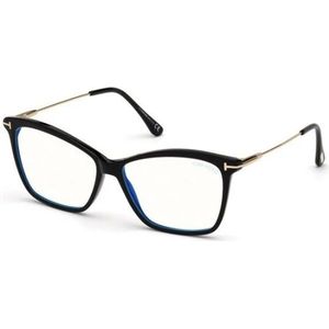 Tom Ford - Ft 5687-B 001 - Optisch Montuur - Zwart - Cat-eye