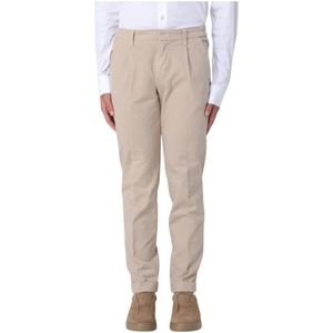 Fay, Heren, Broeken, Beige, Maat: W36