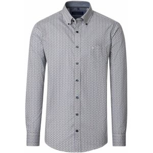 Katt, Heren, Overhemden, Grijs, Maat: L