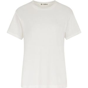 �Éterne, Dames, Tops, Beige, Maat: XS Katoen,