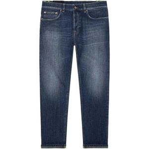 Dondup, Heren, Jeans, Blauw, Maat: W30 Katoen,