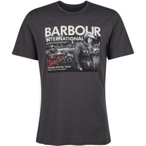 Barbour, Heren, Tops, Grijs, Maat: XL Katoen,