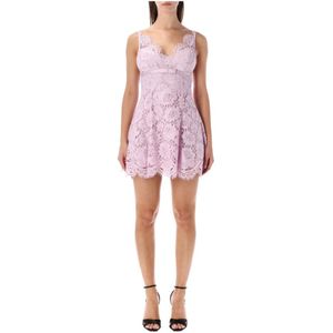 Self Portrait, Dames, Jurken, Roze, Maat: M Katoen,