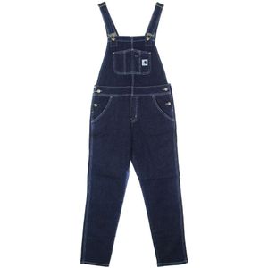 Carhartt Wip, Dames, Jumpsuits & Playsuits, Blauw, Maat: XS Denim,