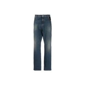 Balmain Rechte jeans , Blue , Heren , Maat: W36