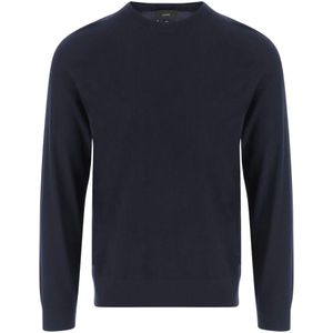 Vince, Heren, Sweatshirts & Hoodies, Blauw, Maat: M Wol,