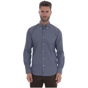 Càrrel, Heren, Overhemden, Blauw, Maat: XL Katoen,