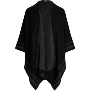 Ralph Lauren, Dames, Jassen, Zwart, Maat: ONE Size Wol,