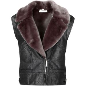 Alberta Ferretti, Dames, Jassen, Grijs, Maat: S Denim,