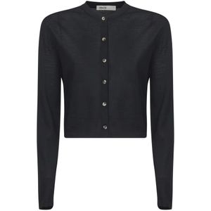 Khaite, Dames, Truien, Zwart, Maat: M Wol,