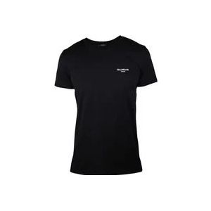 Balmain T-Hemden , Black , Heren , Maat: XL