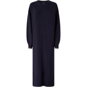 Pinko, Dames, Jurken, Zwart, Maat: M Wol,