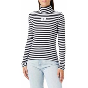 Calvin Klein, Dames, Tops, Zwart, Maat: XS