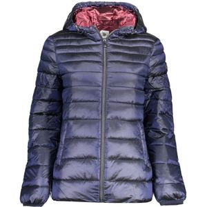 U.S. POLO ASSN. - Hooded Puffer Jacket - Blauw - Winterjas