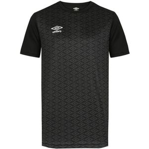 Umbro, Heren, Tops, Zwart, Maat: S Poliester,