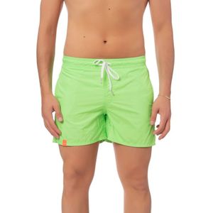 Sun68, Heren, Badkleding, Groen, Maat: 2XL Poliester,