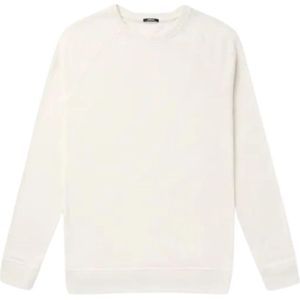 Denham, Heren, Sweatshirts & Hoodies, Wit, Maat: XL