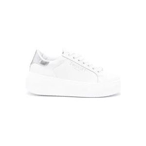 Twinset Optisch Wit Zilveren Sneakers , White , Dames , Maat: 39 EU