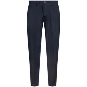 Liu Jo, Heren, Broeken, Blauw, Maat: L Katoen,