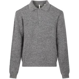 Sunflower, Heren, Truien, Grijs, Maat: M Wol,