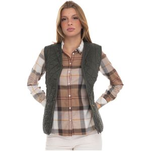 Barbour, Dames, Jassen, Groen, Maat: M Fleece,
