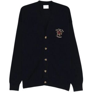 Drole de Monsieur, Heren, Truien, Blauw, Maat: XL Wol,