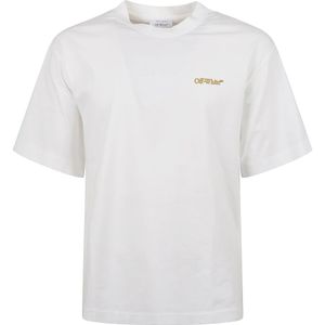 Off White, Heren, Tops, Wit, Maat: L