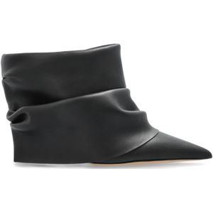 Casadei - Superblade - Enkellaarsjes - Zwart - Leer