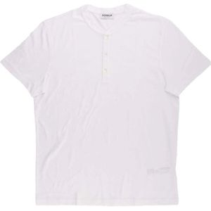 Dondup, Heren, Tops, Wit, Maat: XL Katoen,