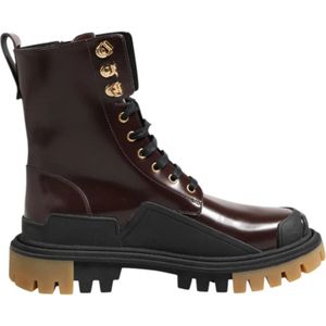 Dolce & Gabbana, Heren, Schoenen, Bruin, Maat: 40 EU Leer,