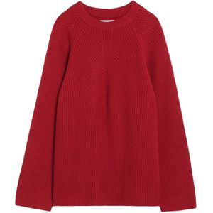 Loulou Studio, Dames, Truien, Rood, Maat: S Kasjmier,