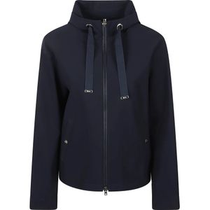 Herno, Dames, Jassen, Blauw, Maat: S Poliester,