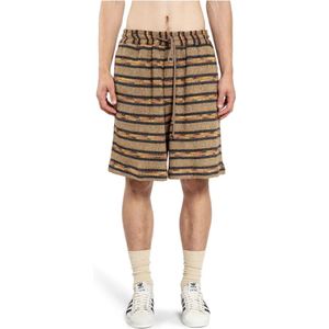 Song for the Mute, Heren, Korte broeken, Beige, Maat: S Poliester,