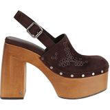 Jimmy Choo - Alida - Sandalen - Bruin - Suède Wedge