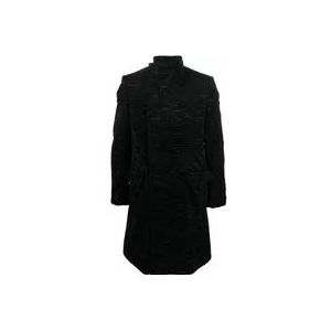 Balmain Coats , Black , Heren , Maat: L