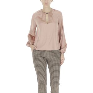 Pinko, Dames, Blouses & Shirts, Roze, Maat: XS