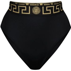 Versace, Dames, Badkleding, Zwart, Maat: L