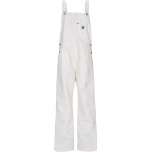 Carhartt Wip, Dames, Jumpsuits & Playsuits, Wit, Maat: M Katoen,