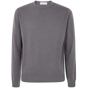 Filippo De Laurentiis, Heren, Truien, Grijs, Maat: 2XL