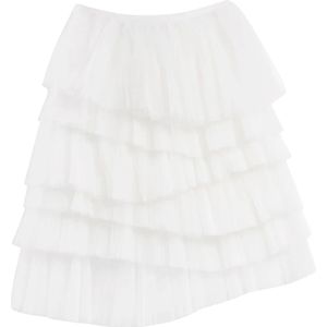 Karl Lagerfeld, Dames, Rokken, Wit, Maat: S Zijde,