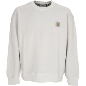 Carhartt Wip, Heren, Sweatshirts & Hoodies, Grijs, Maat: XL Katoen,