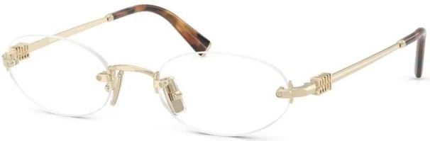 Miu Miu - MU 53Wv - Optisch Montuur - Geel - Metaal