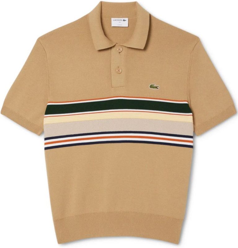 Lacoste - Poloshirt - Meerkleurig - Regular Fit - Katoenmix