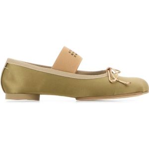 MM6 Maison Margiela, Dames, Schoenen, Groen, Maat: 39 EU Katoen,