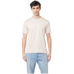Eleventy, Heren, Tops, Beige, Maat: 2XL Katoen,